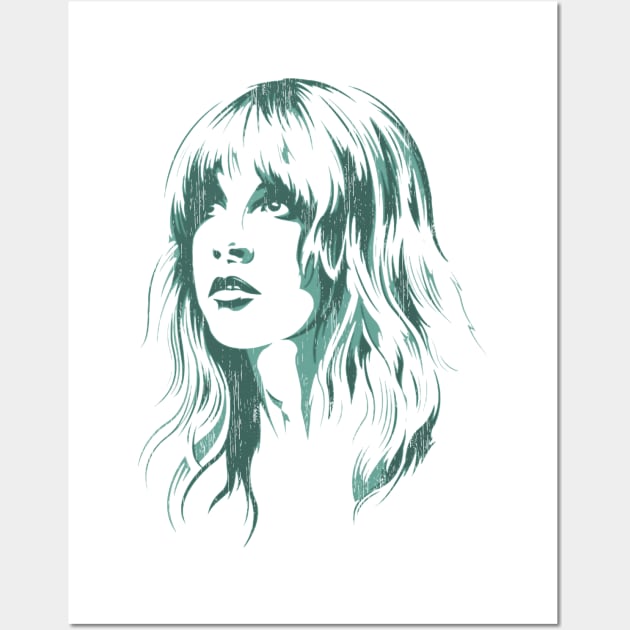 Stevie Nicks Retro Vintage Wall Art by Number 17 Paint